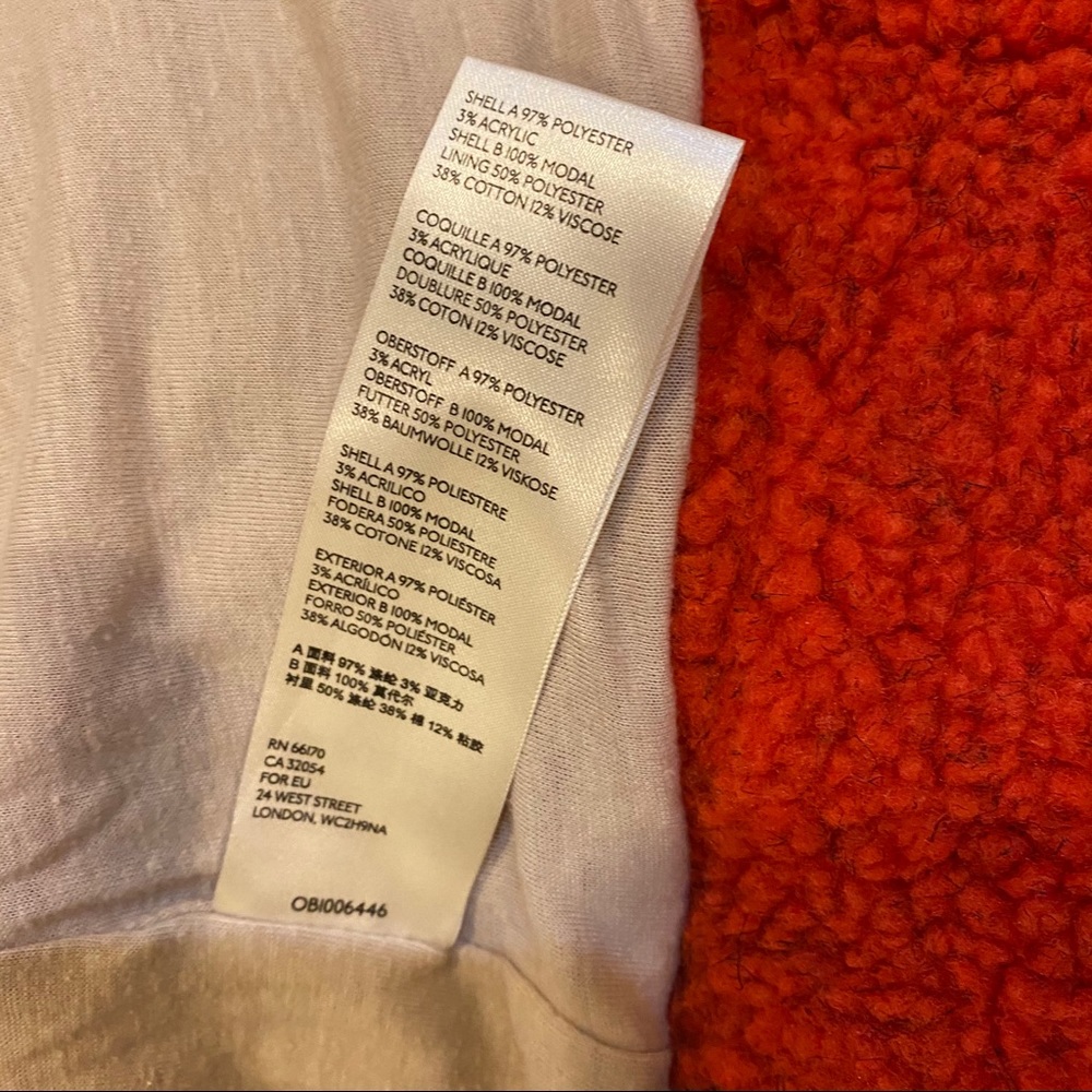 NWT We The Free Rivington Sherpa Jacket Small - Picture 5 of 6